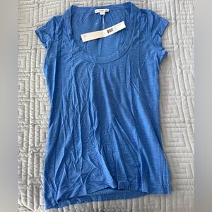James Perse Light Blue Short Sleeve Tee